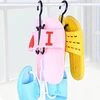 New thick plastic double hook drying shoe rack multi-purpose drying shoe rack bedroom scarves Clothes Storage Hook ► Photo 2/5