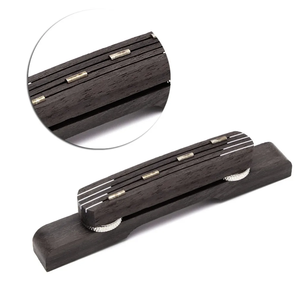 Guitar Parts Durable Rosewood Guitar Bridge Mandolin Bridge For Hofner
