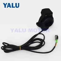 E-bike Thumb Throttle with LCD Display Electric Scooter Handlebar Black Thumb Throttle Grips Bicycle Accessories 3