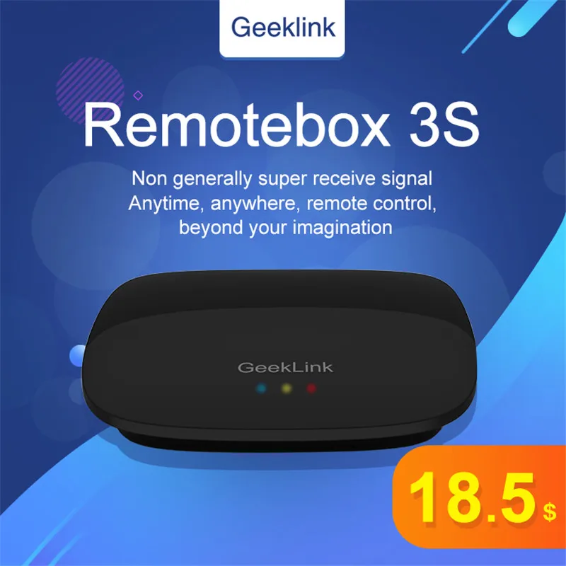 

Controller Door Geeklink Remotebox 3S Smart Home Wifi + IR + RF Schakelaar Afstandsbediening Autoamtion Universele Intelligente