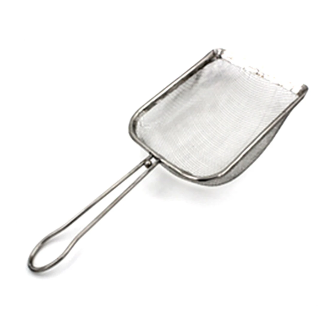 

Stainless Steel Reptile Tool Sand Sieve Shovel Reptile Scoop - Silver