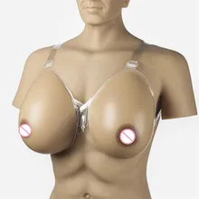 Teardrop 4100 г/пара большая чашка силиконовые Breastforms бюстгальтер силиконовые Трансвестит сиськи поддельные груди Enhancer не нужно клеи