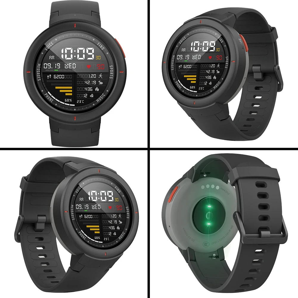 IN STOCK English Version Xiaomi Huami Amazfit Verge 3 Smart Watch IP68 1.3\ IN STOCK English Version Xiaomi Huami Amazfit Verge 3 Smart Watch IP68 1.3\