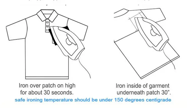 how to iron patches 2