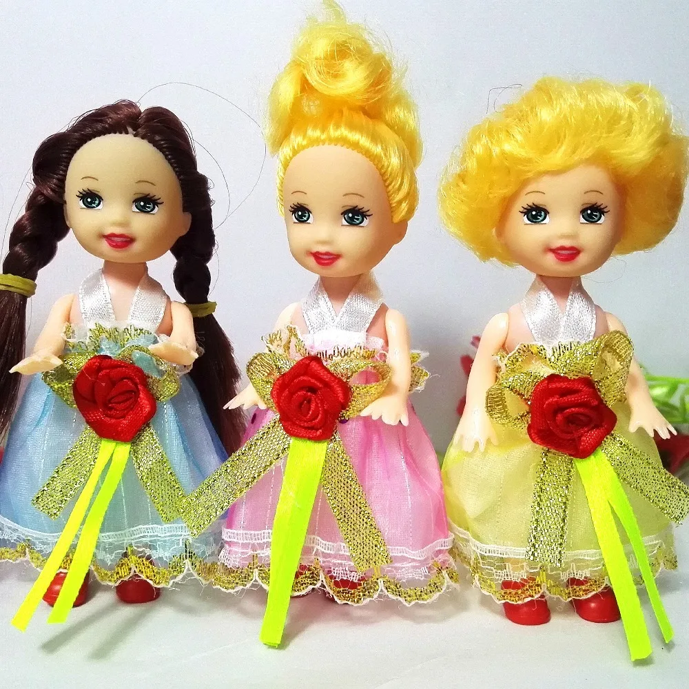 10 см маленькая кукла Келли, игрушки, модные Мультяшные куклы принцессы, куклы сестричка Келли, Мини-куклы, игрушки для Барби, подарок на день рождения для девочек