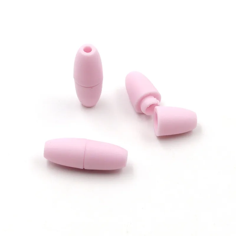 YUMUZ 100 шт 25 мм BPA свободный отрыв безопасности застежка бусины для ожерелья и ювелирные изделия для создания браслетов - Цвет: light pink