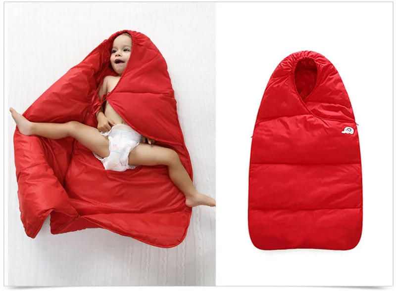 Конверт для новорожденного для маленьких мальчиков и девочек, зимний хлопковый спальный мешок, детская прогулочная коляска