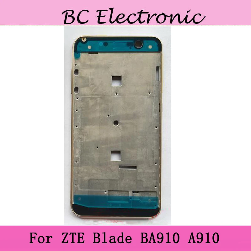 Передняя рамка для ЖК-экрана ZTE Blade BA910 A910 чехол корпуса средняя с кнопками