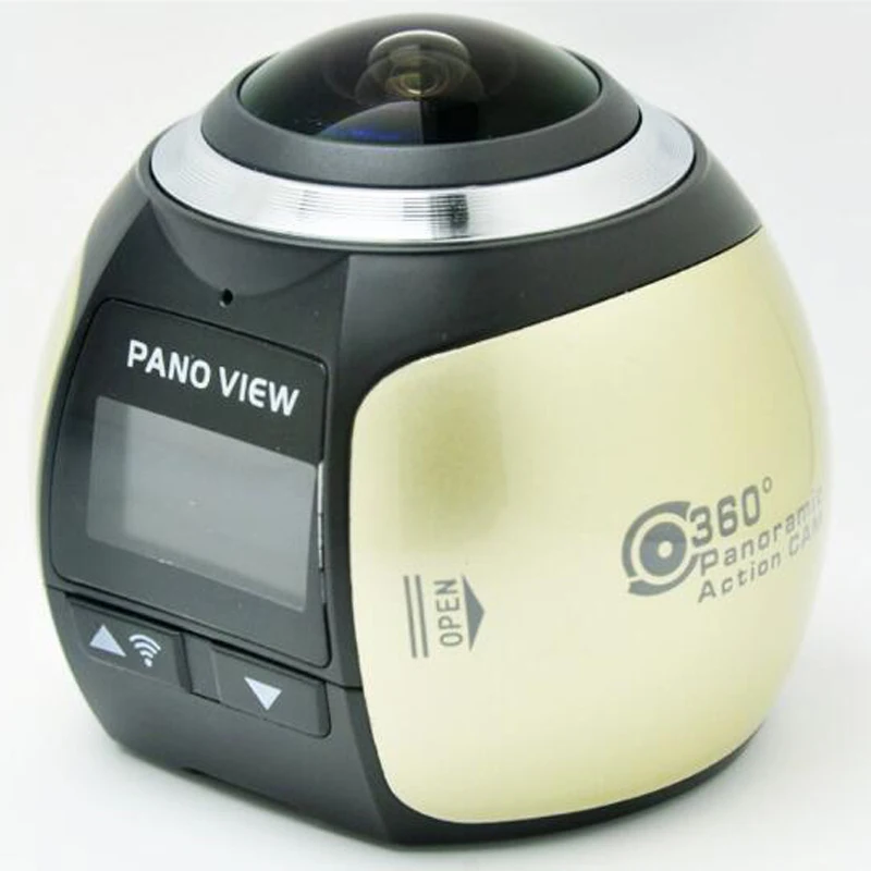 Multi-Color Wide Angle Fish Eye Lens WIFI Camera