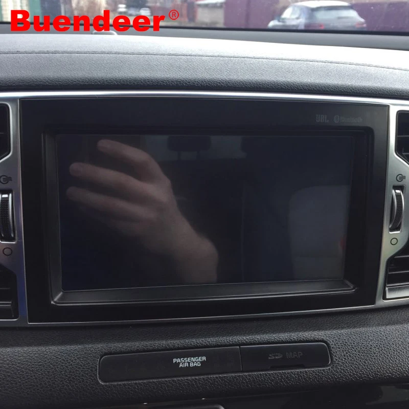 Buendeer 10 1 дюймовая планшетофон для защиты экрана Kia Sportage QL KX3 KX7 7/8 2016 2017