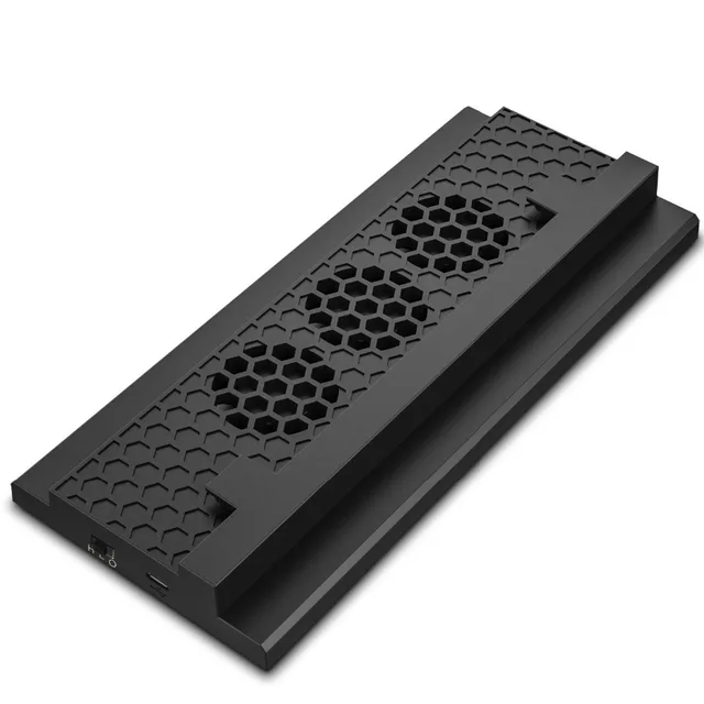 Best Offers Vertical Stand Cooling Fans for Xbox One S Gaming Console Built-in 3 High Speed Cooler 2-Port USB Charging & Data Syncing 