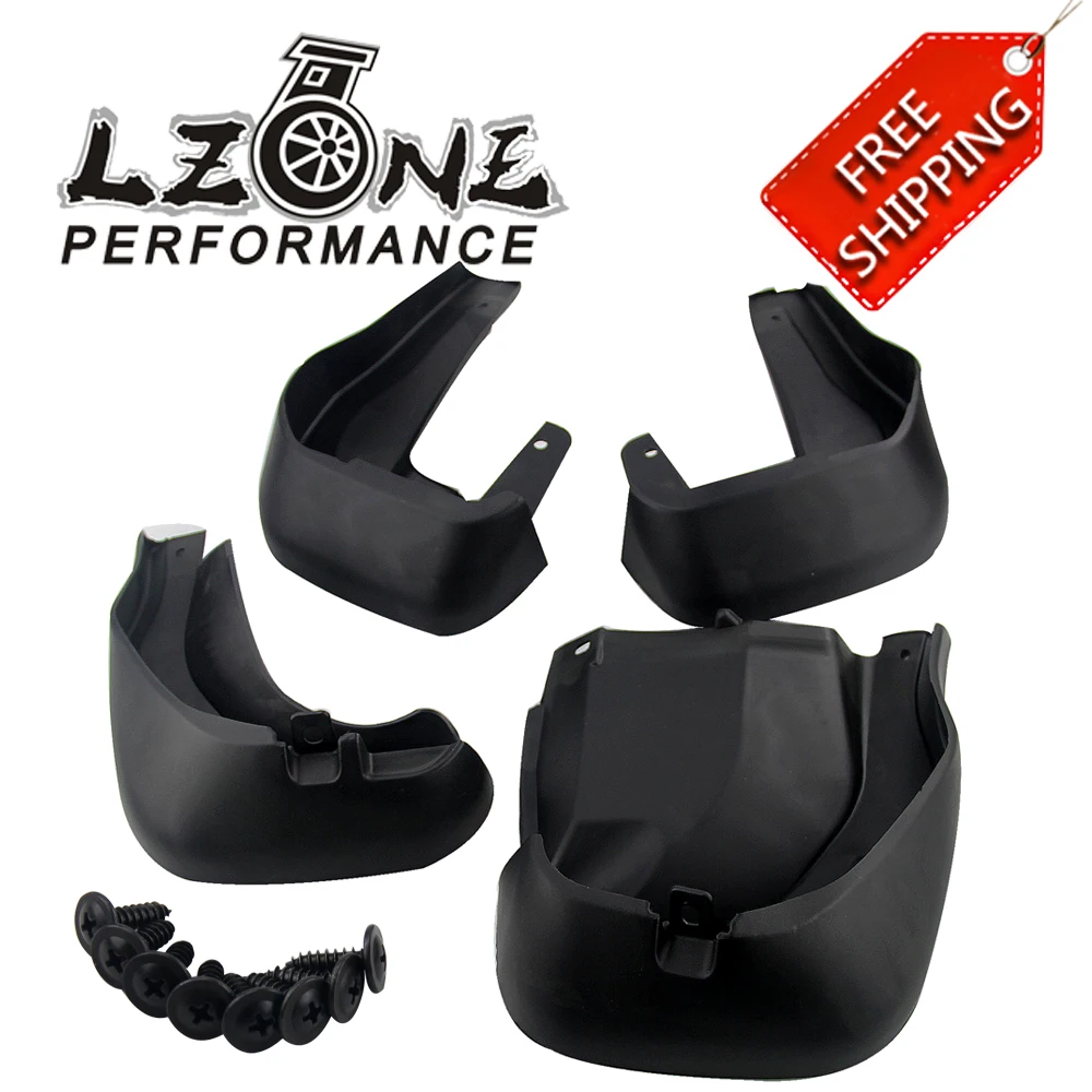 

FREE SHIPPING - 4PCS Front Rear Mud Flaps Splash Guards Fender Mudguard Fit For Honda CRV CR-V 2012-2015 4PCS JR-MGF03