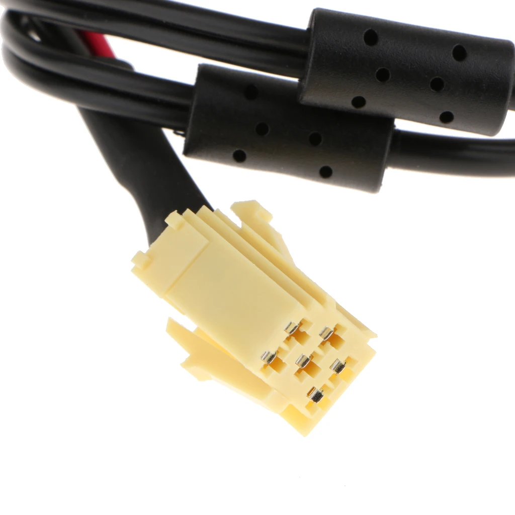 Aux Mini 6Pin адаптер для 4 RCA кабеля Blaupunkt VW Audi Seat Skoda Ford|Кабели адаптеры и разъемы| |