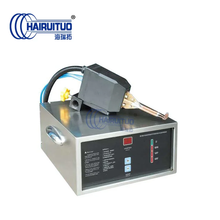 

Ultra-high frequency induction heating machine HTG-3KW mobile welding equipment steel strip annealing quenching copper tube