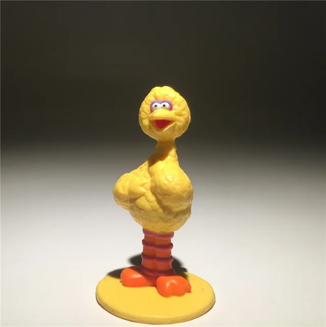 24pieces a lot 6cm Sesame street big bird PVC Action figure mini toys