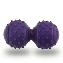 Myofascial релиз Массажный мяч триггер фитнес-терапия фасции массажер роликовый Пилатес Йога Лакросс мяч упражнения облегчение мышц