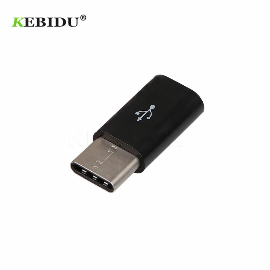 Kebidu mini USB-C USB 3,1 Мужской к Micro USB Женский конвертер тип-c конвертер для Macbook 1" oneplus2 для планшета и мобильного телефона