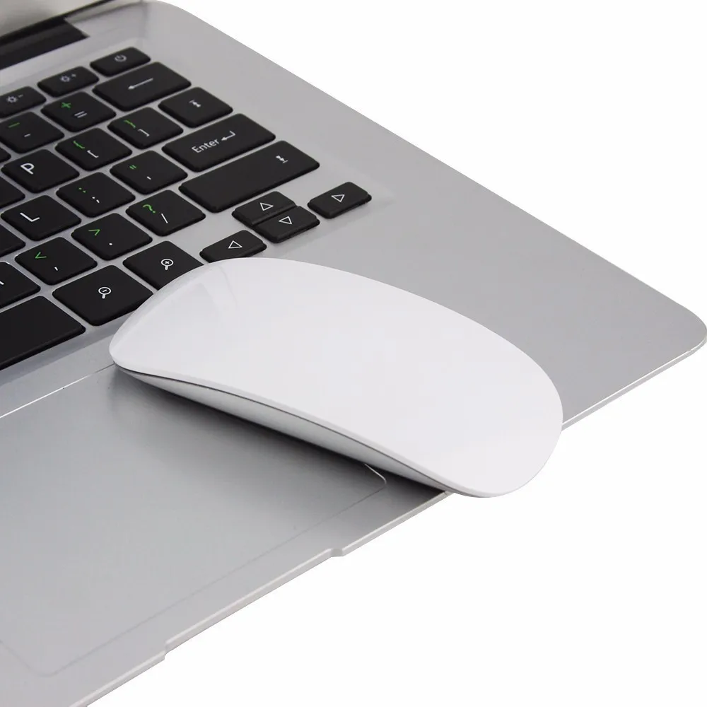 Сенсорная Волшебная беспроводная мышь Эргономичный ультра тонкий USB оптическая мышь 1600 dpi компьютерная мышь с USB C адаптером для Apple Macbook PC