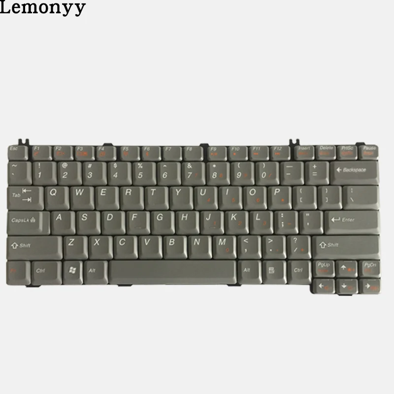 США клавиатура для ноутбука LENOVO F41 F31G Y510A F41G G430 G450 3000 C100 C200 C460 C466 Y330 Y430 F41A US клавиатура - Цвет: Серый