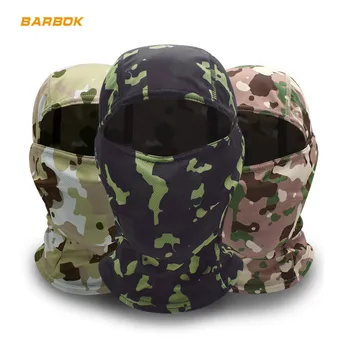 

WOSAWE Camouflage 3D Motorcycle Helmets Face Mask Cycling Bike Bicycle Motorbike Helmet Scarf Tactical Airsoft Cap Ski Balaclava
