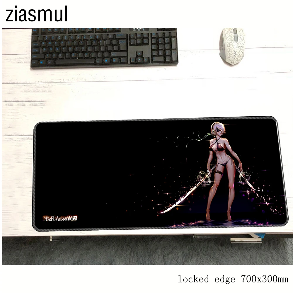 Коврик для мыши NieR Automata 700x300x3 мм коврик нетбука компьютерный locrkand игровой