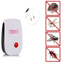 New Ultrasonic Pest Repeller, ECO-Friendly Electronic Pest Control Plug in, Indoor Pest Defender, Pest Reject for Mosquito, Rode