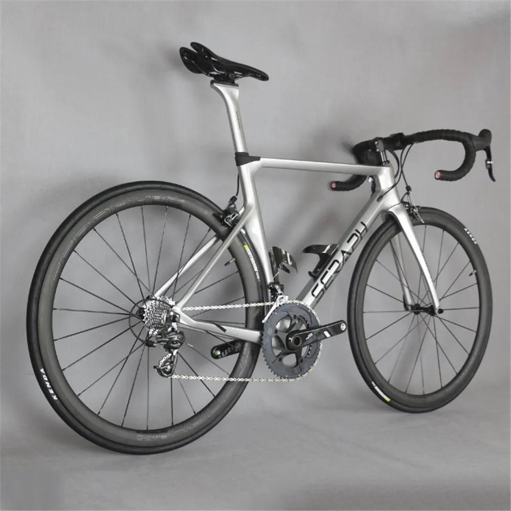 Seraph silver aero road carbon велосипедная Подушка высокого давления sram groupset 22 speed 700 * 25C