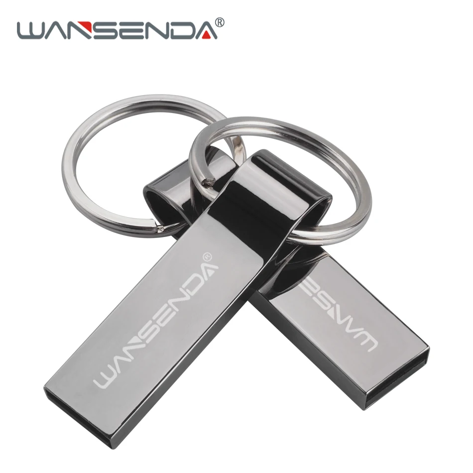 WANSENDA брелок USB флеш накопитель водонепроницаемый 4 ГБ 8 16 32 64 Флешка 2 0 карта памяти