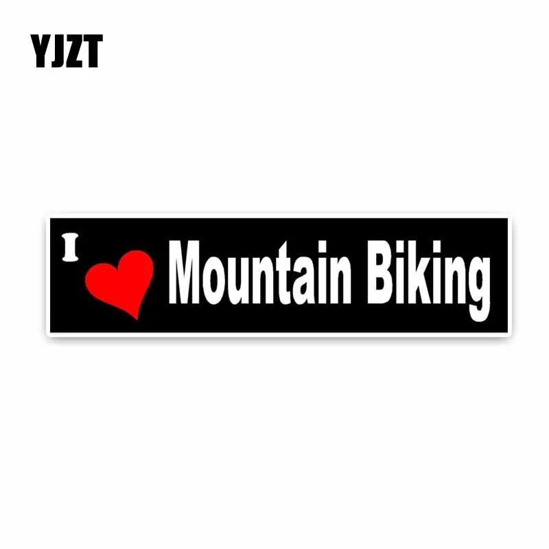 i love mountain biking