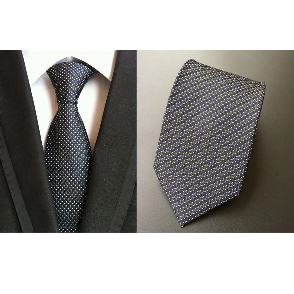 Для мужчин сетки Хаундстут полосы геометрический горошек см 8 см полиэстер галстук свадебный BWTHZ0009