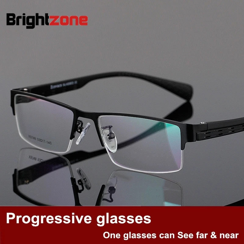 Cena Brightzone wysokiej jakości progresywne wieloogniskowe okulary do czytania mężczyźni prezbiopia nadwzroczność dwuogniskowy óculos De Grau zobacz daleko i blisko