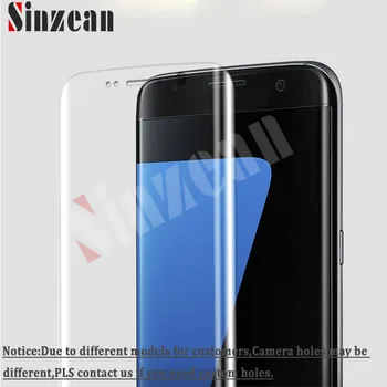 

Sinzean 100PCS for Samsung galaxy J4/J6 Plus/J8 2018 3D cuvred Soft TPU Full Cover Screen Protector film in plastic bag
