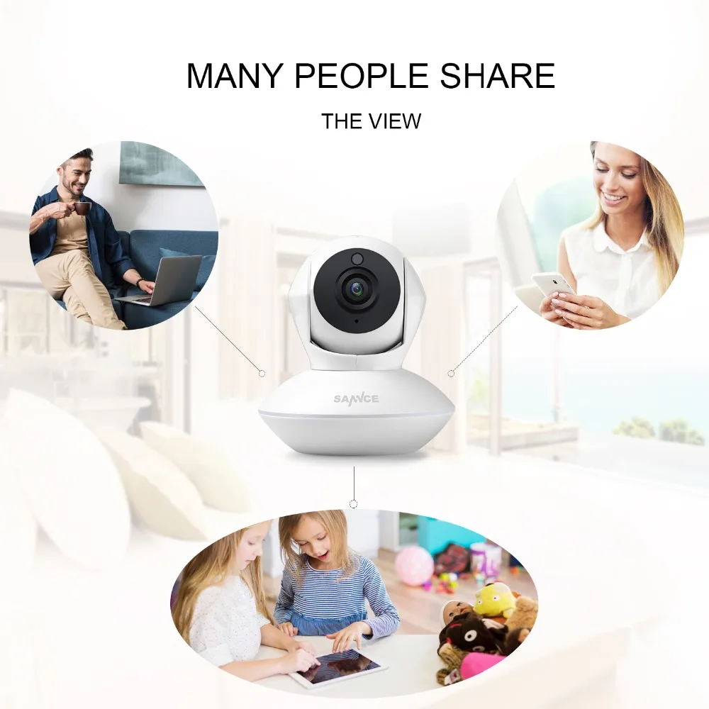 SANNCE распродажа 1080P WiFi IP CCTV камера безопасности ночного видения инфракрасная