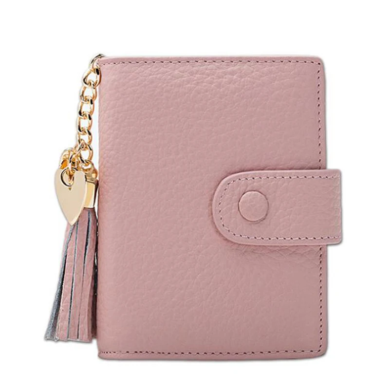 

Cow Leather Women Wallet Short Female Purse Brand Coin Wallet Mini Carteira Feminina Fashion Lady Wallet Card Holders