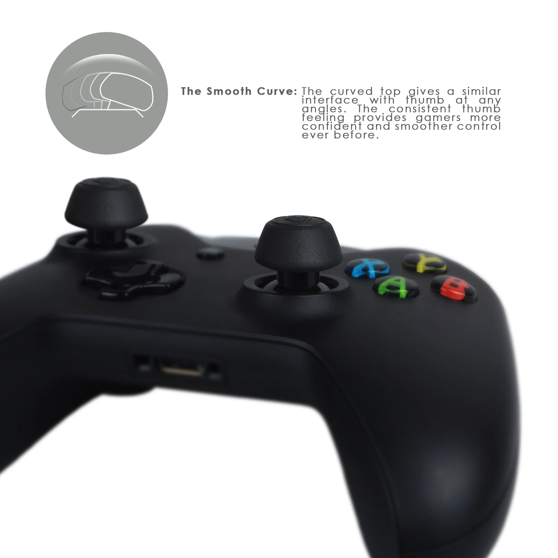 Skull& Co. FPS и CQC ручка для большого пальца джойстик Крышка для джойстика для Xbox One контроллер