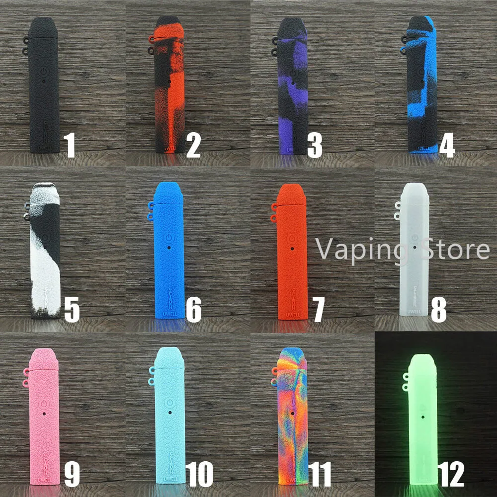 

Uwell Caliburn Pod Kit ModShield Silicone Case Protective Cover Shield Wrap Sleeve Skin With Lanyard Sling