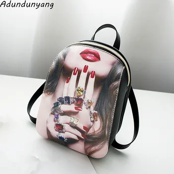 

2018 HOT Fashion Women Backpack High Quality PU Leather Backpacks for Teenage Girls Female mini Shoulder Bag Bagpack mochila