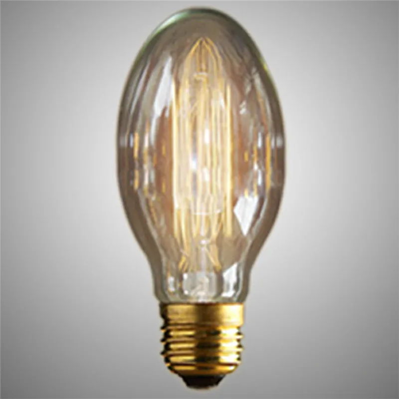 Винтажные лампы E27 E14 лампа накаливания ST64 G80 лампа накаливания карбоновая лампа в виде белки Ретро светильник Эдисона для подвесных ламп