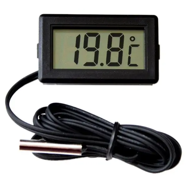 JFBL Hot Thermometer digital LCD 40 Degrees Celsius + 110 Degrees