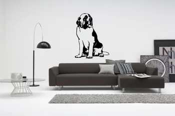 

Saint Bernard Dog Puppy Breed Pet Animal Family Wall Sticker Decal Mural