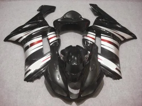 Комплект обтекателей для мотоцикла KAWASAKI Ninja ZX6R 636 07 08 ZX 6R 2007 2008 zx6r ABS серебристо