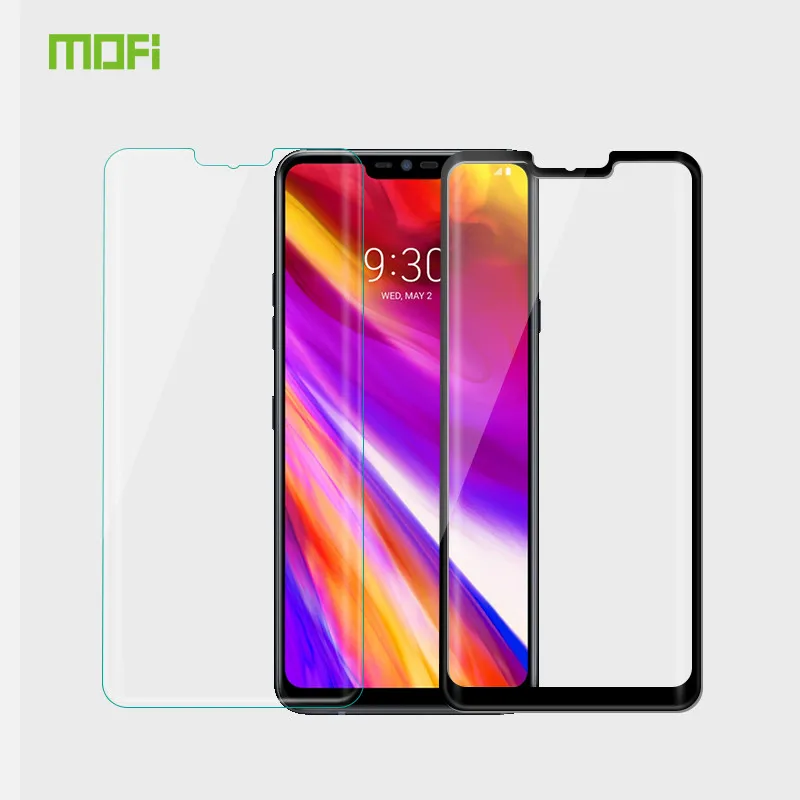 For LG G7 ThinQ Tempered Glass 6.1 inch Full Cover Glass for LG G7