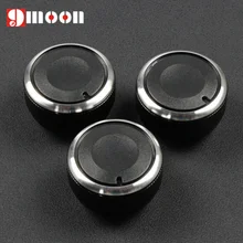 3 шт., алюминиевый сплав, ручка кондиционера, ручка переменного тока, автомобильный регулятор тепла, переключатель, ручка для Mazda 2, Mazda 3, автомобильный стиль