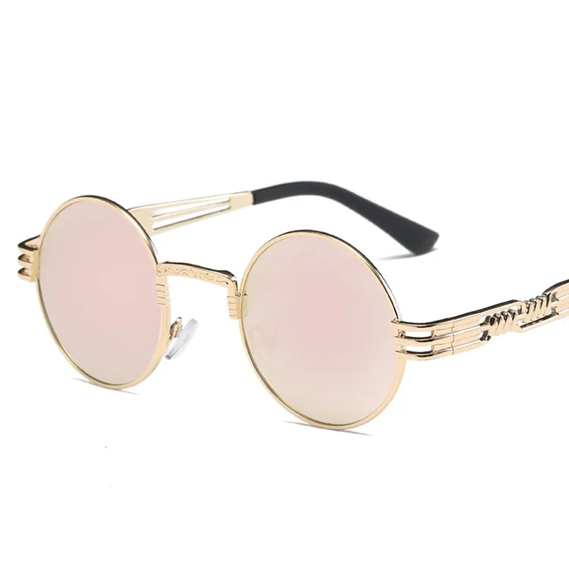 Sport Sunglasses Cycling Eyewear Women Summer Vintage Retro Round Glasses Unisex Fashion Aviator Mirror Lens Travel glass #2J06 (10)