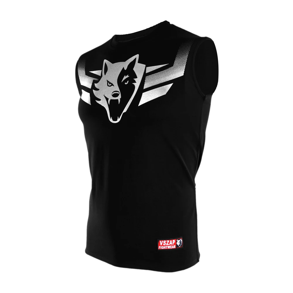 VSZAP Футболка мужская одежда жилет ММА Муай Тай топы майка reacerback|muay thai clothing|muay t-shirt |
