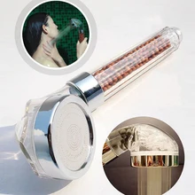 Высококачественная душевая головка спа анион головка фильтра для душа Led датчик температуры Duchas ABS аксессуары для ванной комнаты
