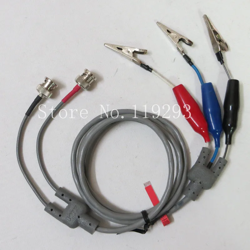 

[SA]Japan KTK test line ( with dual BNC connectors , large alligator clip three three mountains in Japan )