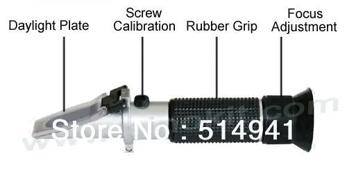 Оптовая продажа Рефрактометр стандарта Brix/Wine/Oe|refractometer|refractometer honeywine bottle accessory set |