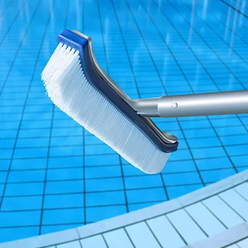 

Swimming pool accessories swimming pool brush head 18" aluminum swimming pool strong cleaning brush wall tile floor cleaning too