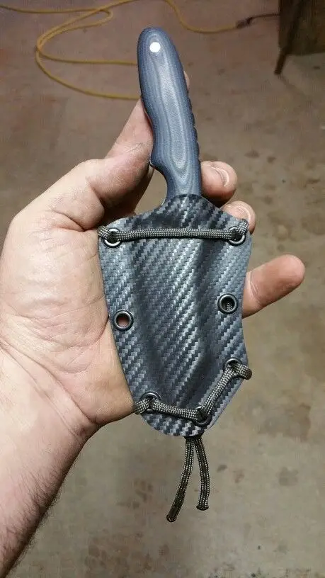 Панель из углеродного волокна пластина для изготовления DIY кобуры пистолета Kydex